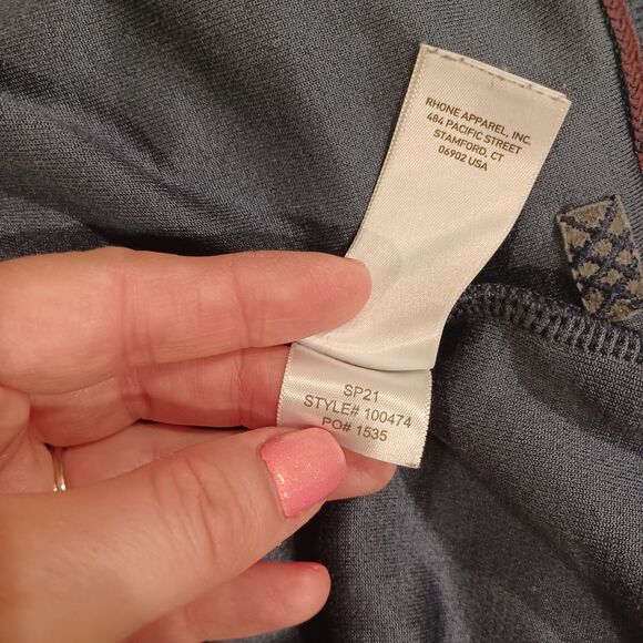 Rhone Commuter 1/4 Zip Insulating Mid-Layer Navy Blue XL Preppy Athletic Golf - Picture 6 of 8